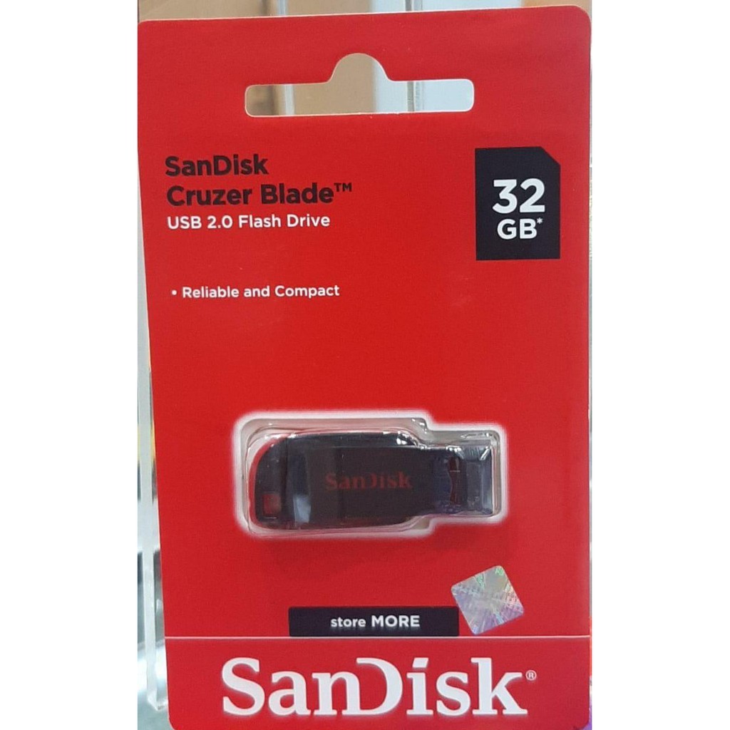 Sandisk Cruzer Blade Original Sandisk 64GB 32GB