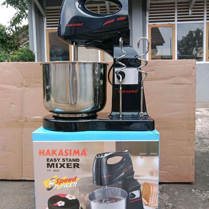 HAKASIMA EASY STAND MIXER ROTARY STAND MIXR HAKASIMA Mixer Stainless Mikser - Easy stand mixer
