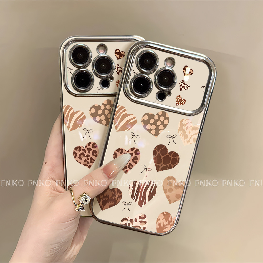 Casing iPhone, Cocok Untuk iPhone XR 16 11 12 13 14 15 PRO MAX 14 15 16 PULS Skema warna Maillard, p