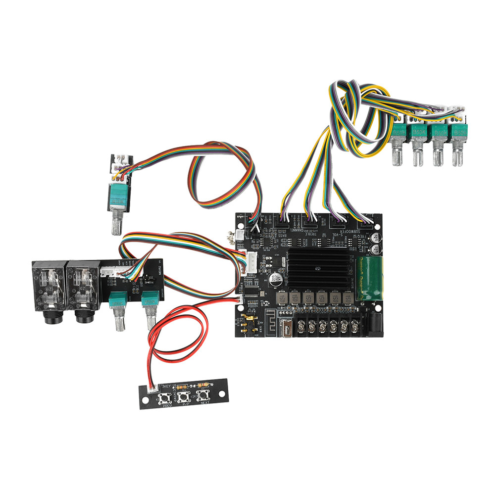 MT21S Bluetooth 2.1 Channel Audio Amplifier Board 50W*2+100W Audio Stereo Amplifier Board with Dual 