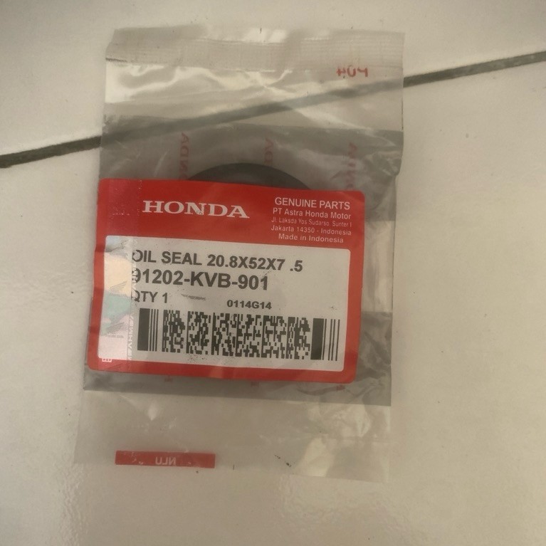 Seal Kruk As Kiri 91202-KVB-901