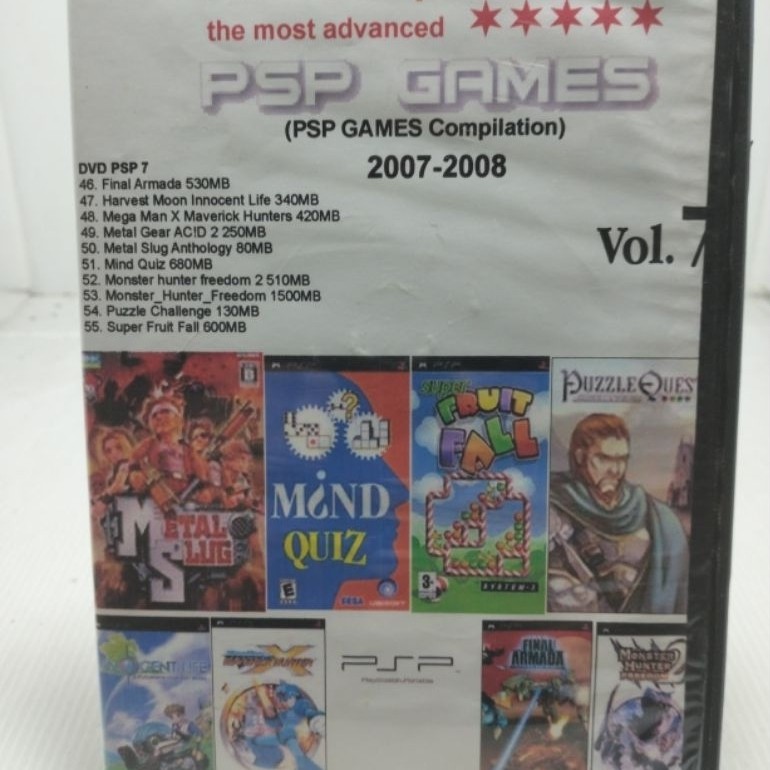 CD PSP Games PSP compilation
