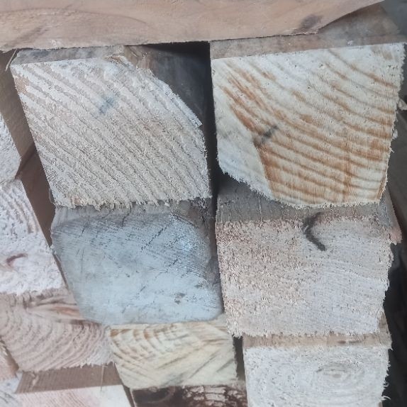 balok kayu jati landa