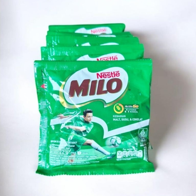 1 RENTENG MILO SACSET RENTENG 22gr
