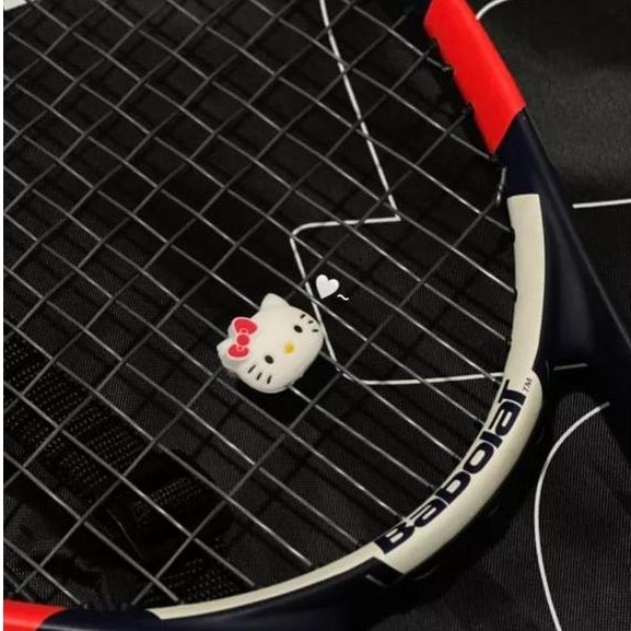 Peredam raket tenis Dampener tenis motif Hello Kitty Sanrio Tennis
