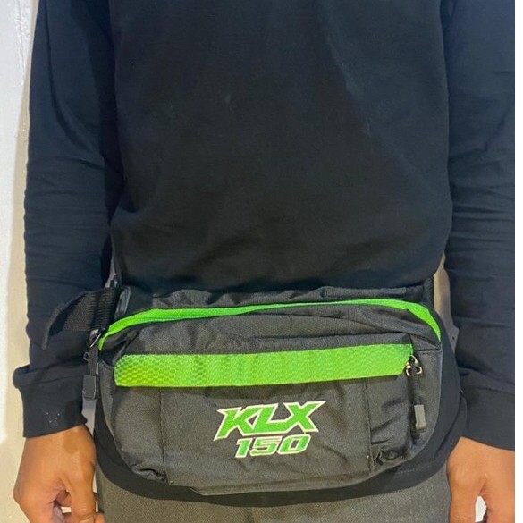 tas pinggang klx150 trail trabas adventure