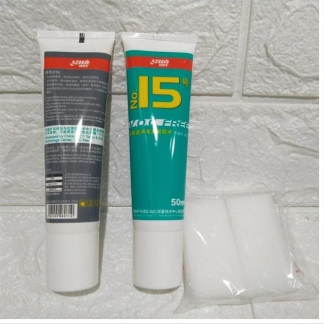 Lem air DHS aqua glue karet Bat bet tenis meja ping pong DHS ORIGINAL