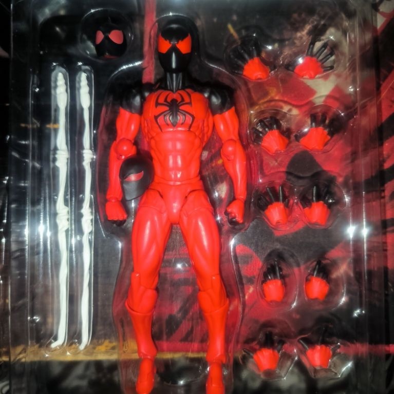 mess toys scarlet spider