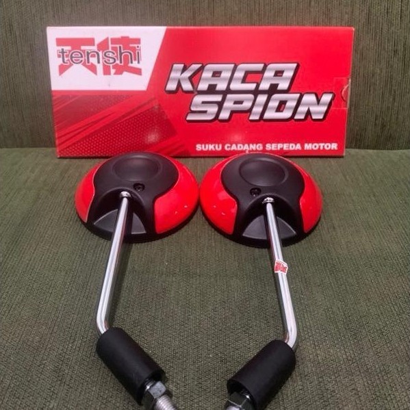 Kaca spion scoopy esp new 2021 prestige k2f hitam putih merah doff orange grey doff silver hijau kan