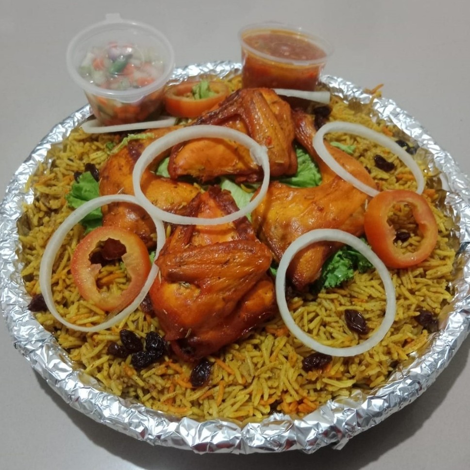Nasi Kebuli Ayam basmati NampanMantapMurah