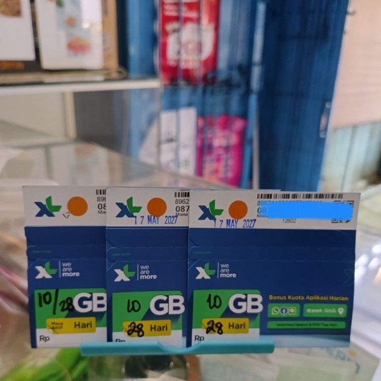 KARTU PERDANA KUOTA DATA XL 10GB 30 HARI