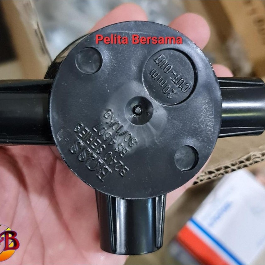 Tdus / T dus Cabang 3 20mm Merk Boss B240 Series