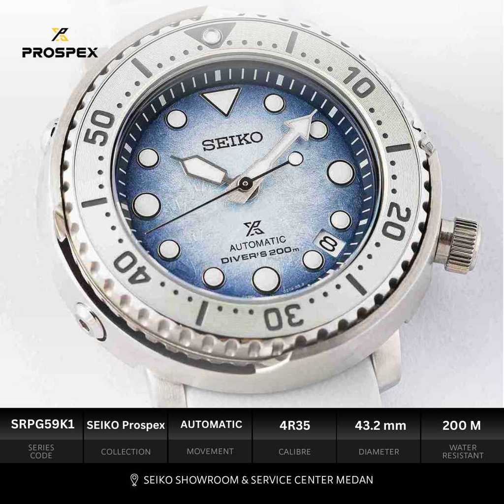 SEIKO Showroom Medan - Seiko Prospex SRPG59K1 Penguin Baby Tuna Automatic