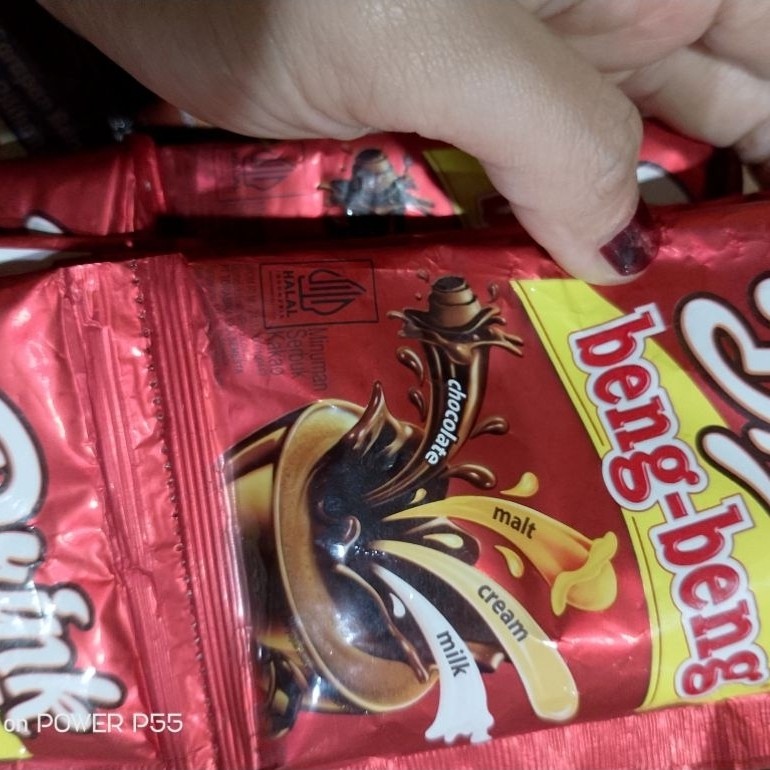 minuman bubuk cokelat instan Beng beng drink ECER