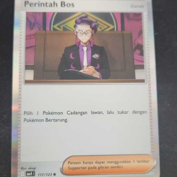 PERINTAH BOS RARE PENIADA POKEMON INDONESIA