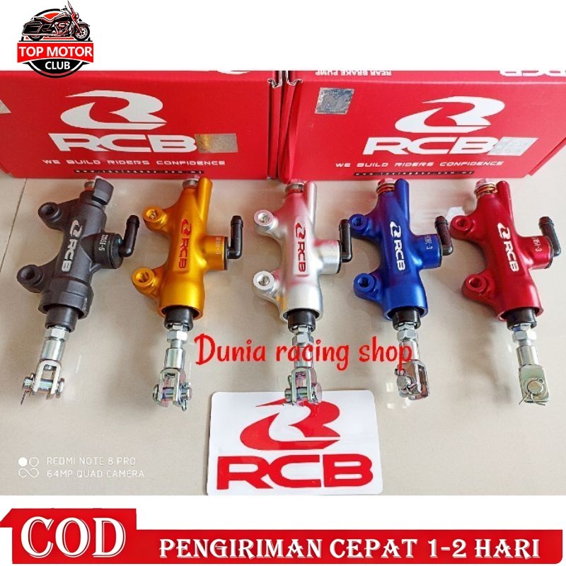 Master rem belakang RCB Radial S1 GRT Universal Tonjokan Master rem Tabung master rem RCB Original R