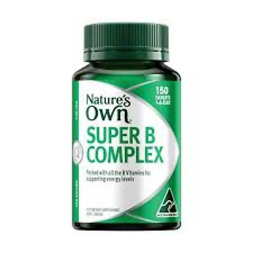 Buy Nature's Own Super Vitamin B Complex Tablets w. Biotin + Vitamin B12 150 capsule