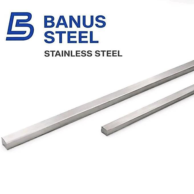 AS kotak 5 mm x 5 mm x 1 mtr full stainless as kotak 5 x 5 mm