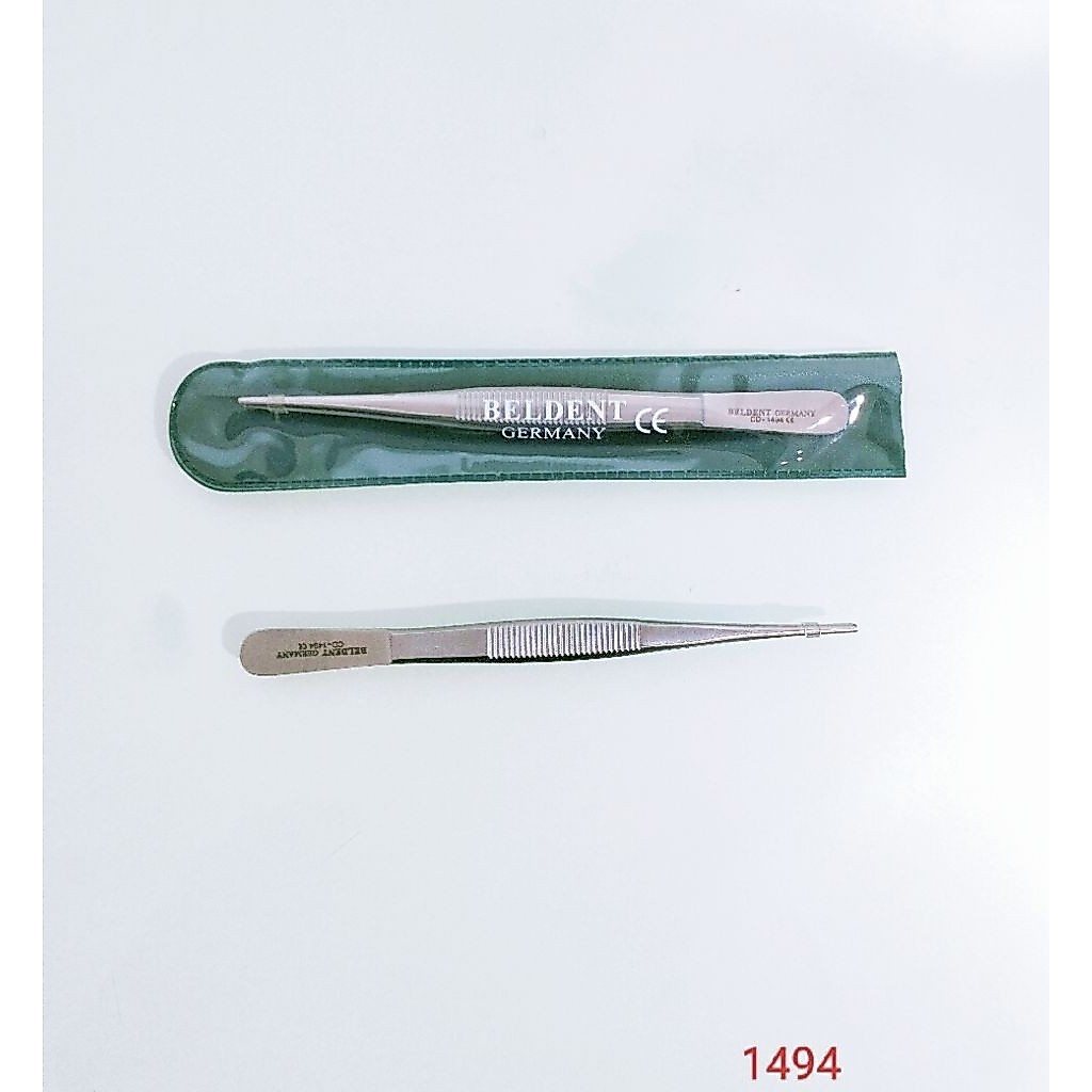 TISSUE FORCEPS 14CM