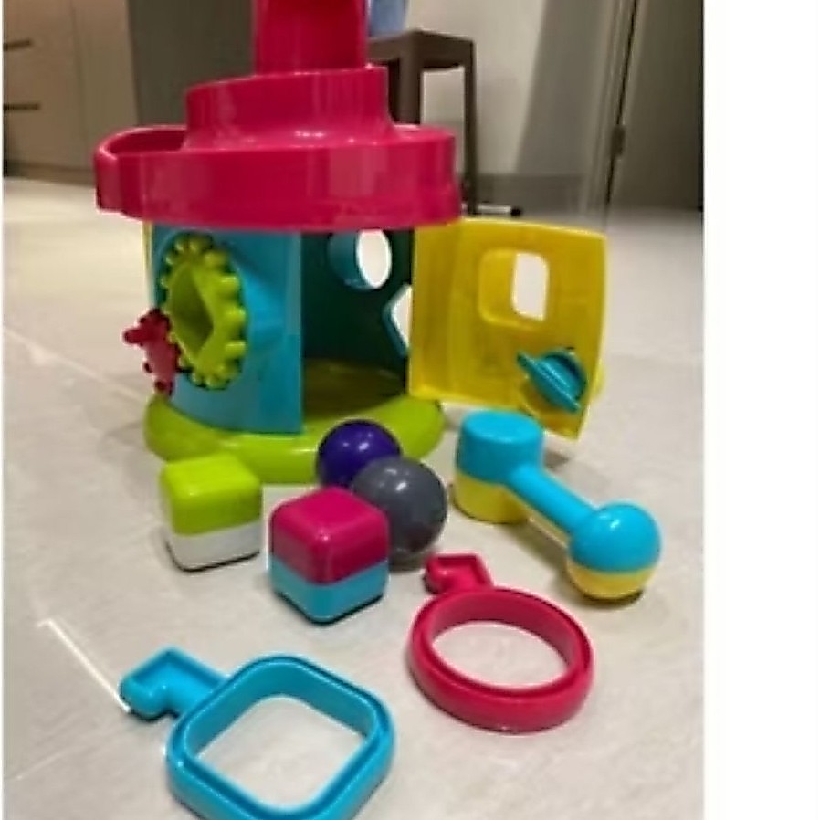 mainan sorter elc lengkap like new yaaa