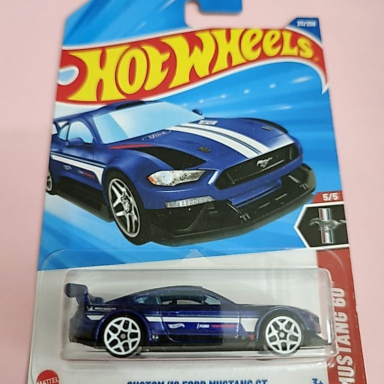 HOTWHEELS CUSTOM '18 FORD MUSTANG GT