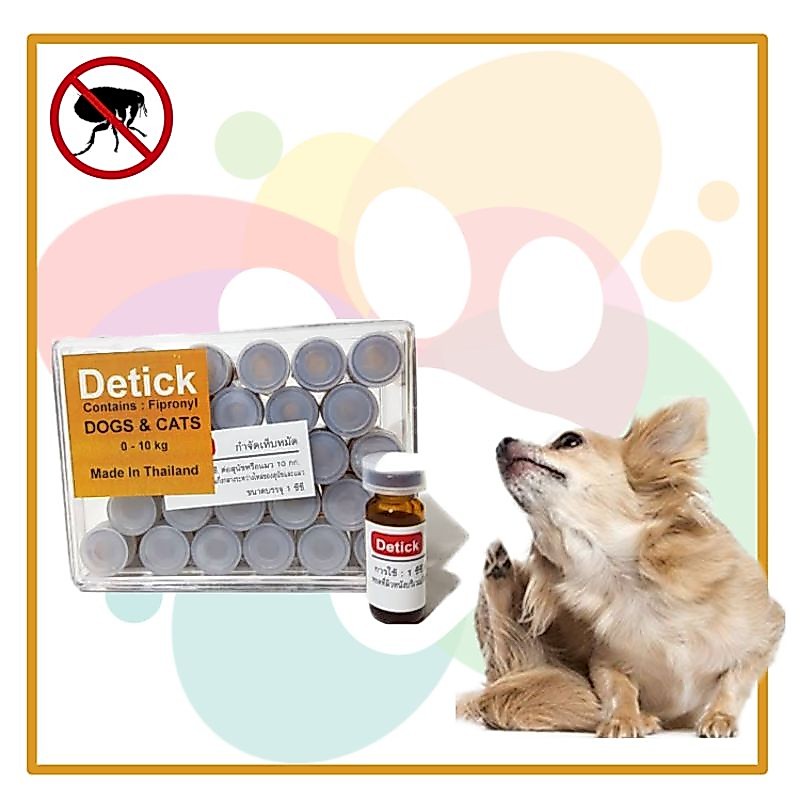 Detick Obat Kutu / Obat Kutu Anjing Kucing / Obat Tetes Kutu