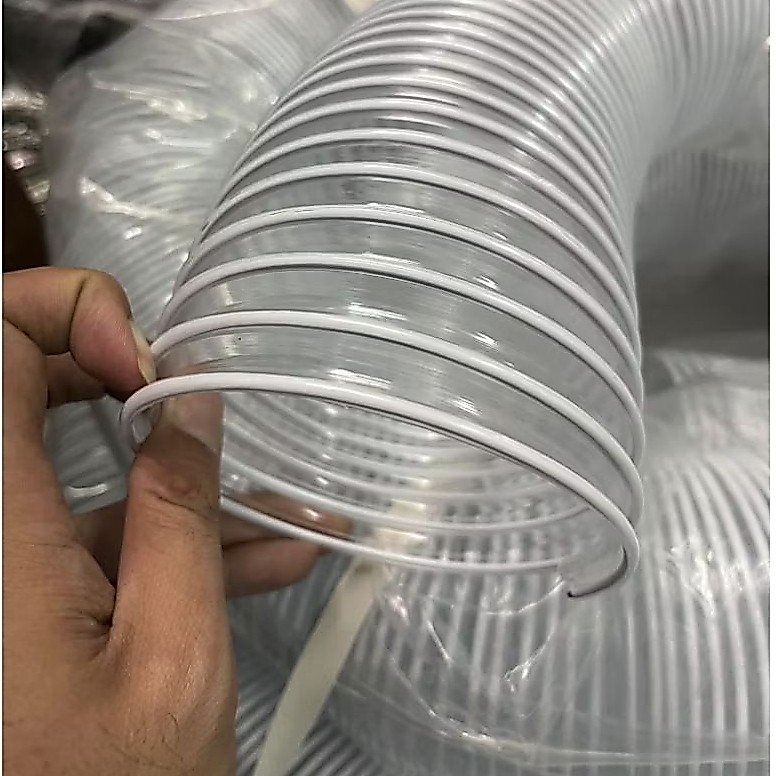 selang flexible ducting platik flex 1"inch × 1mtr selang ducting