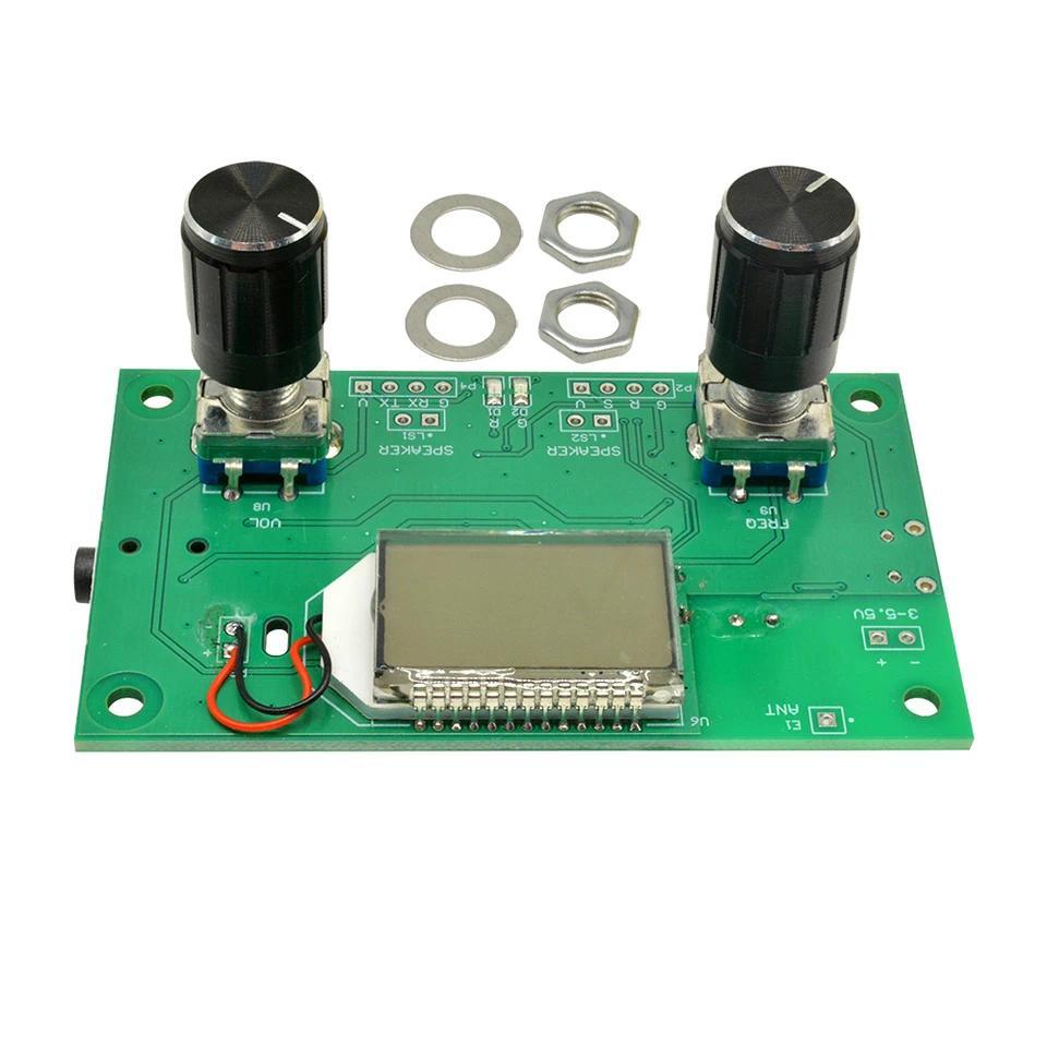 FM Radio Receiver Module 87-108MHz Frequency Modulation Stereo Receiving Board With LCD Digital Disp