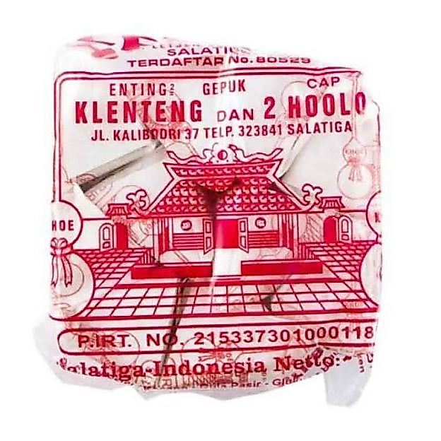 Enting Enting Gepuk Cap Klenteng & 2 Holo 137 gram - teng teng kacang - ting ting kacang klenteng - 