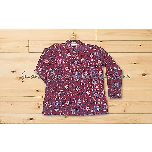 Baju Batik PTM Katun - Batik Perguruan Tinggi Muhammadiyah Dosen Karyawan PTM Majelis Dikti PP Muham