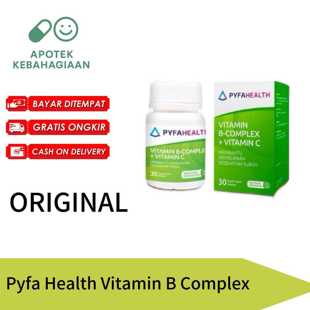 PyfaHealth B Complex Vitamin C Isi 30 Tablet