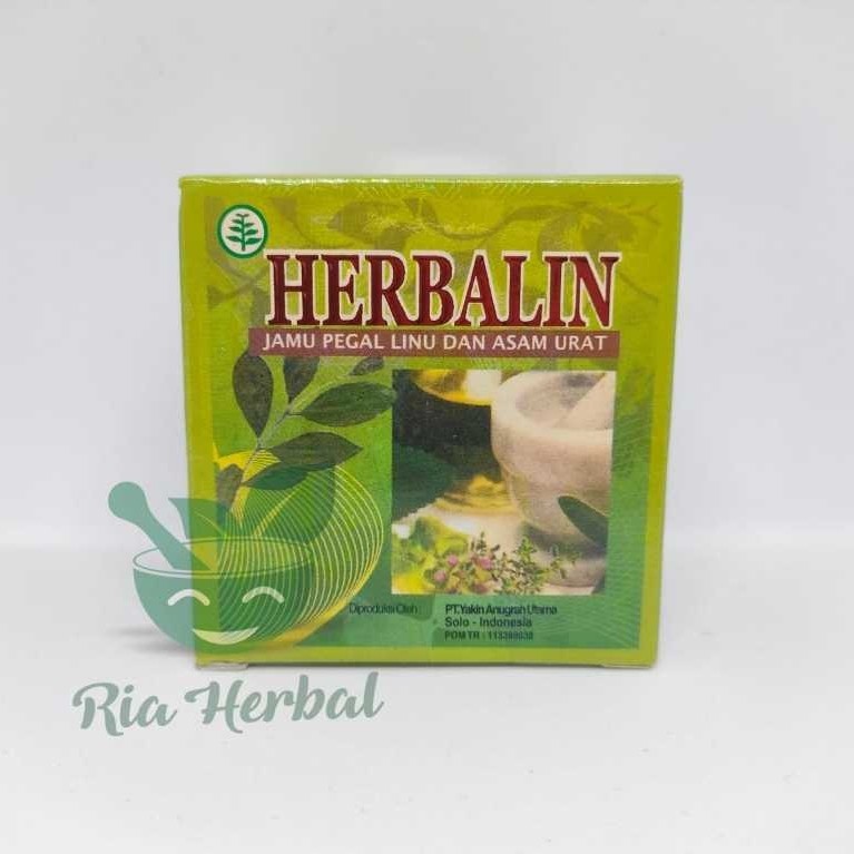 HERBALIN obat asam urat HERBALIN KAPSUL ORIGINAL