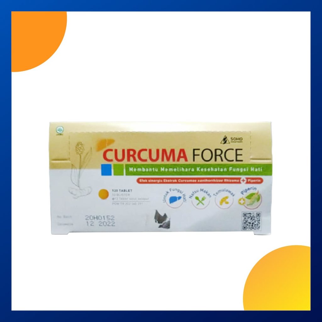 Curcuma Force Box 120 Kapsul