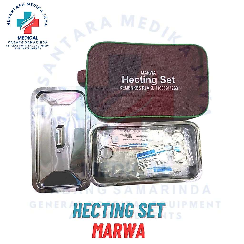Hecting Instrument Set Shafa Marwa/ Instrumen Hecting Set MARWA