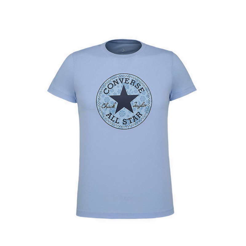 Converse Floral Infill Women's Tee - Clear Skies