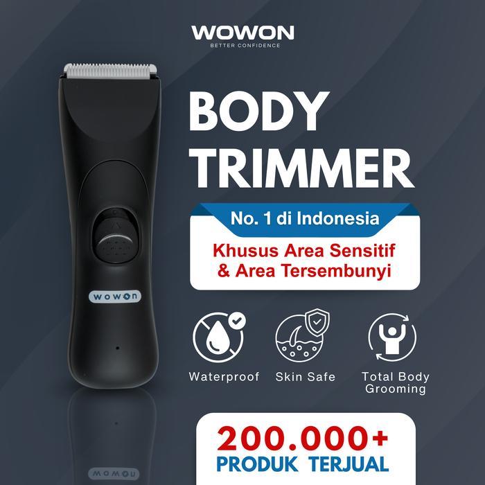 Wowon Body Trimmer (Alat cukur Rambut Kemaluan) Tubuh Kumis - Wowon Body Trimmer