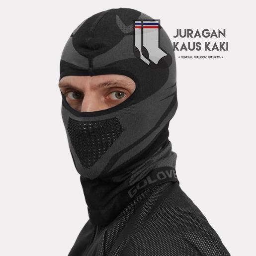 Masker Motor Balaclava Ninja Full Face Riding Helm Mask Protector - PANJANG