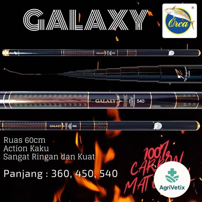 joran Tegek Orca Galaxy 540 Light Rod Pole - 540