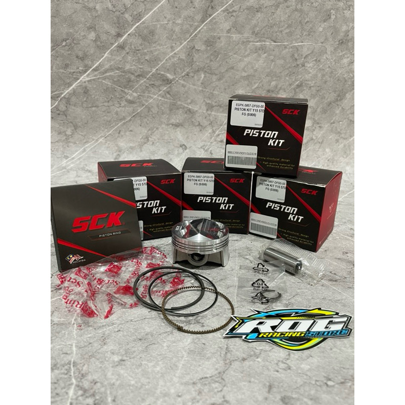 Piston SCK MX King 57 Original Kualitas Balap