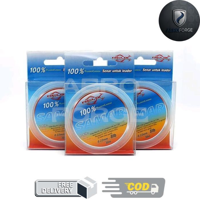 Senar Leader Relix Nusantara - SAMAR Fluorocarbon 25 Meter I Tahan Gesek - Action Lure terlihat Natu