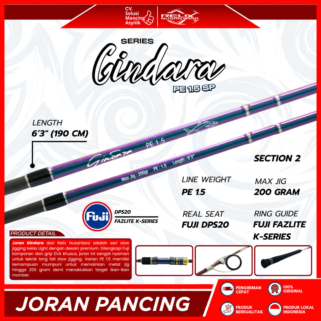 JORAN RELIX NUSANTARA GINDARA PE 1,5 SP