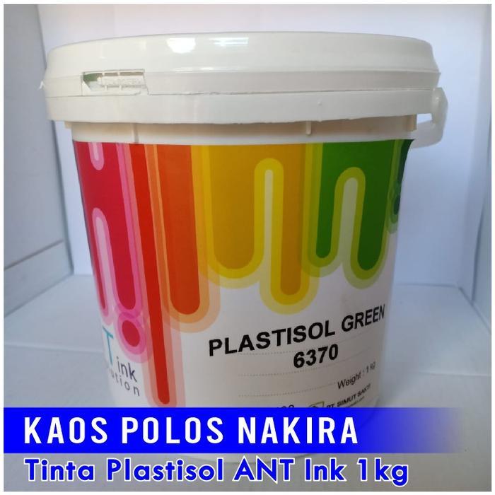 READY Tinta Plastisol ANT Ink / Cat Sablon Plastisol White 1 kg - WHITE