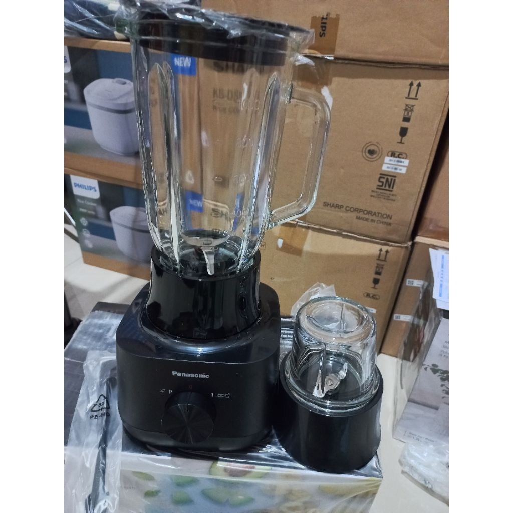 promo toko Blender panasonic MX-EG3351KSR( HITAM) BLENDER KACA KAPASITAS 1 LITER PANASONIC MX-EG3351