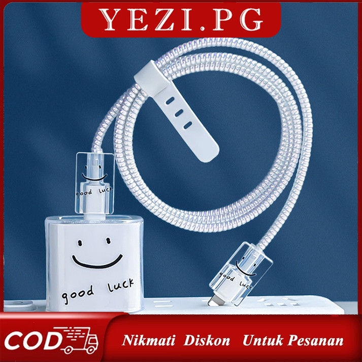 Cover Silikon Anti Pecah Untuk Adaptor dan Kabel Charger HP