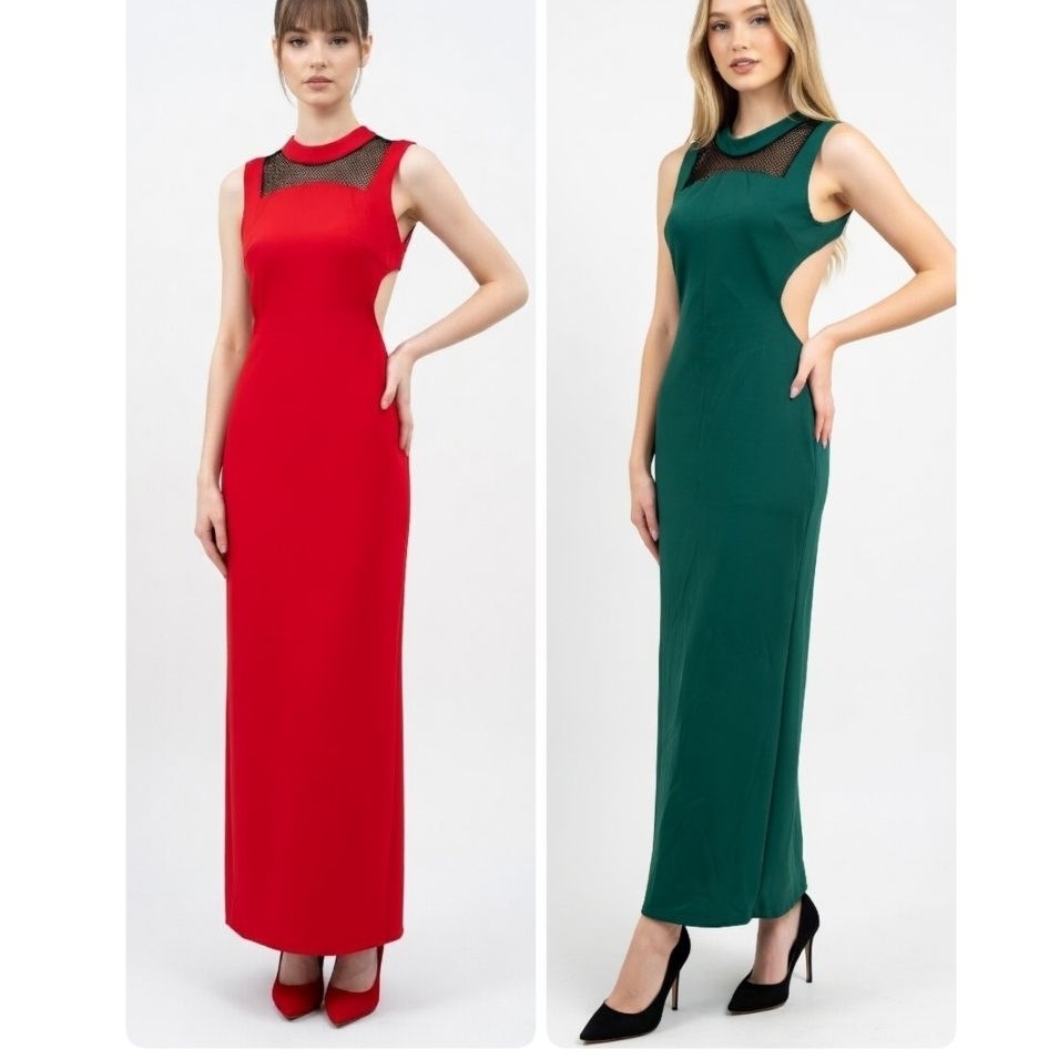 Siren silhouette maxy dress