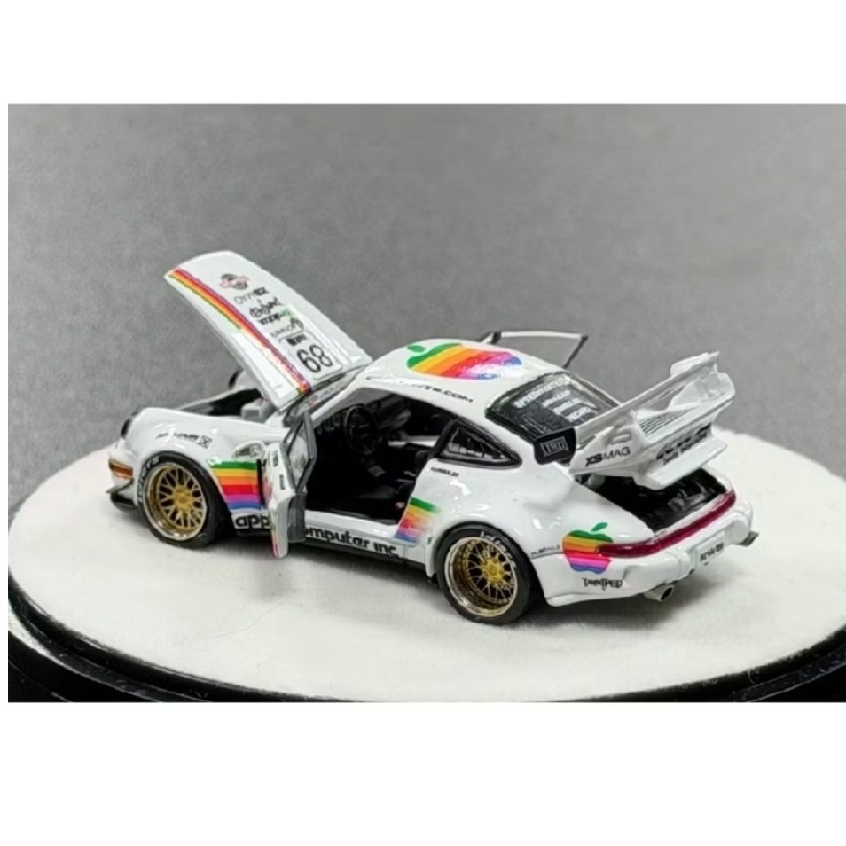 PGM 64 Porsche RWB 964 #89 Apple Livery Luxury Packaging