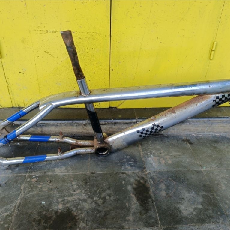 frame sepeda bmx 20 wimcycle jadul antiq besi tebal