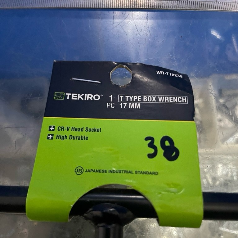 Stok Selalu Ready  Kunci T Tekiro 17MM Tekiro / T-Type Socket 17MM Tekiro