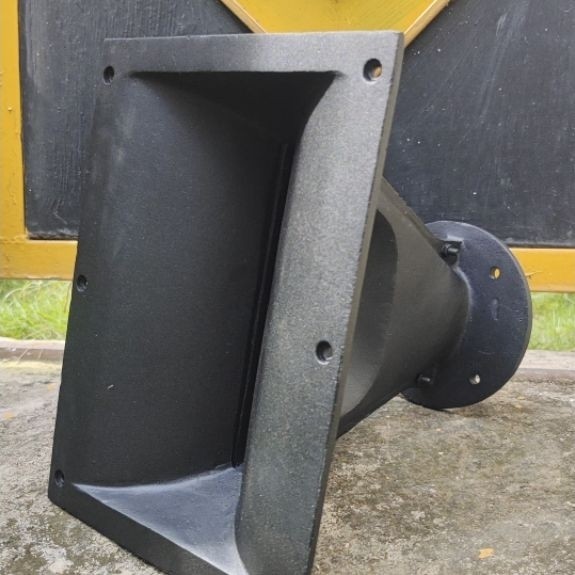 Horn Tweeter Q 1 ukuran 19x26 3in Bahan Alumunium Cor