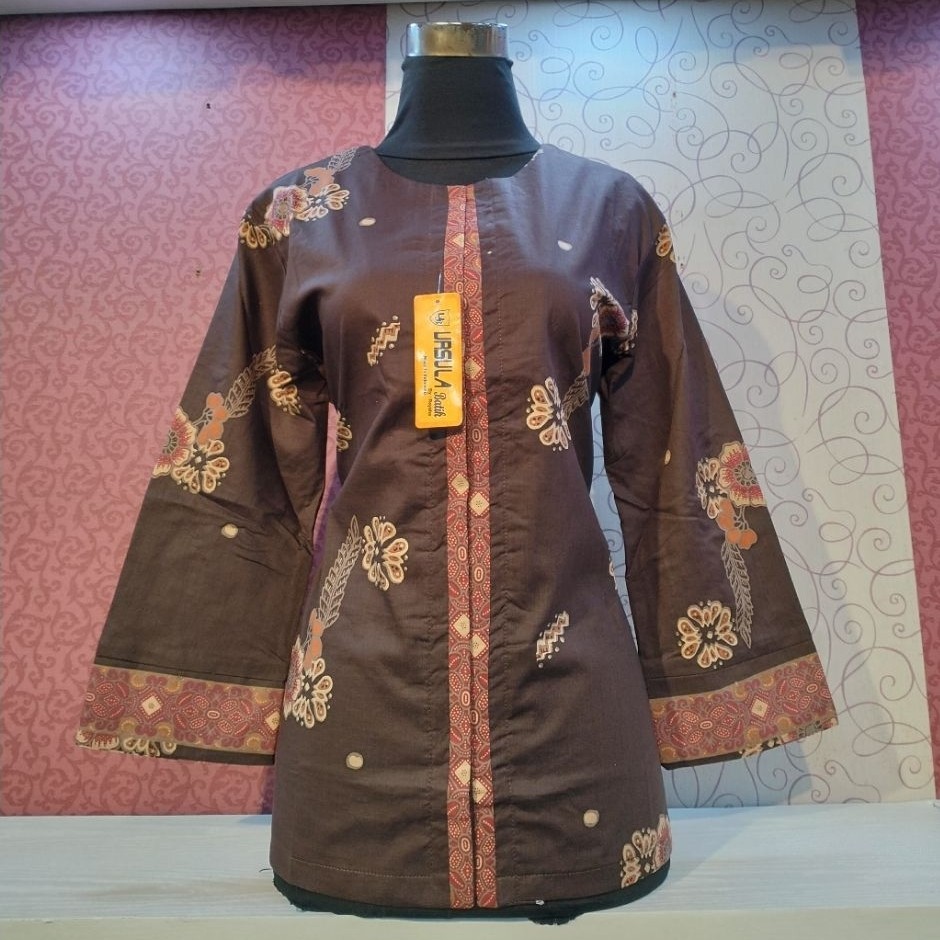 URSULA BATIK - BATIK BLOUSE KEKINIAN ATASAN WANITA BAHAN KATUN PREMIUM BERKUALITAS NYAMAN DAN COCOK 